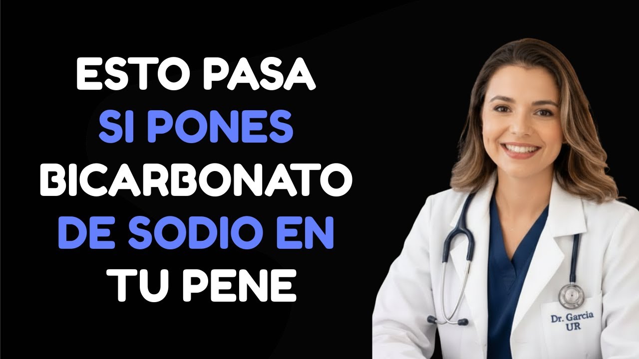 El urólogo explica: cómo el bicarbonato favorece la circulación sanguínea en hombres que envejecen