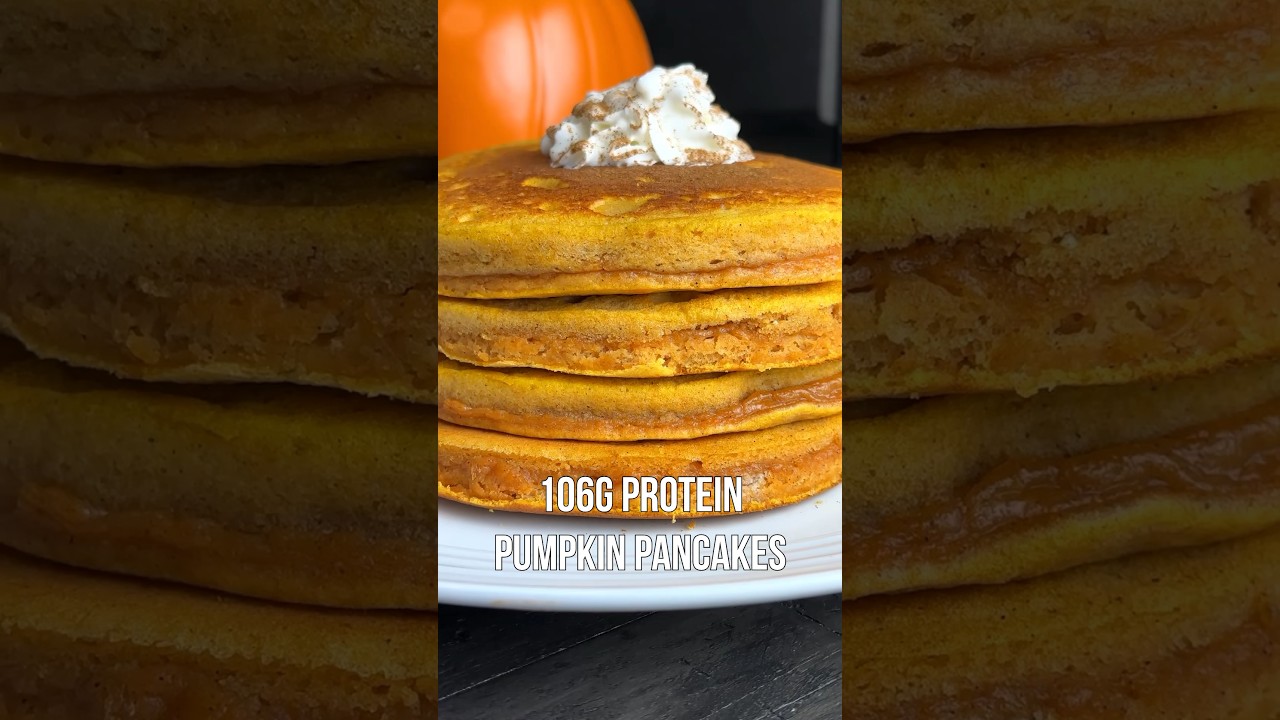106g Protein Pumpkin Pancakes 