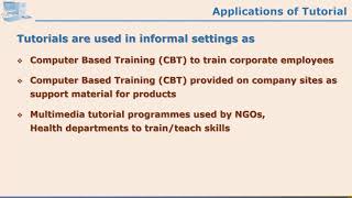 Tutorial Mode: Application by Dr. Jayashree Shinde: screenshot 1