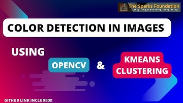 Color Identification in Images | #python  Tutorial | #opencv  | #kmeans  clustering