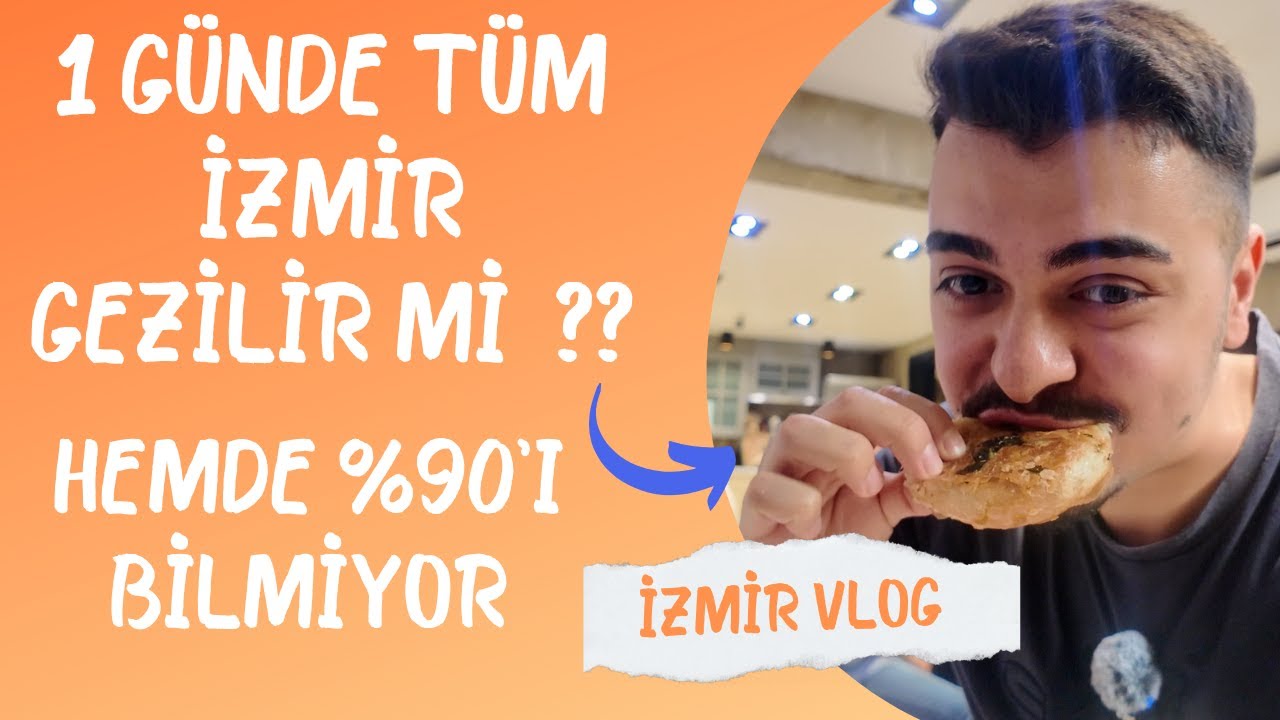 TÜM İZMİR 1 GÜNDE GEZİLİR Mİ | PLANLAR ALTÜST OLDU!