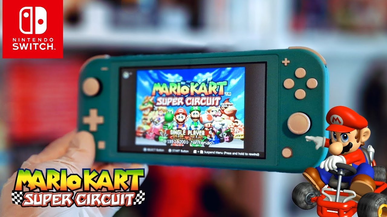 Mario Kart Super Circuit Nintendo Switch Lite Gameplay - YouTube