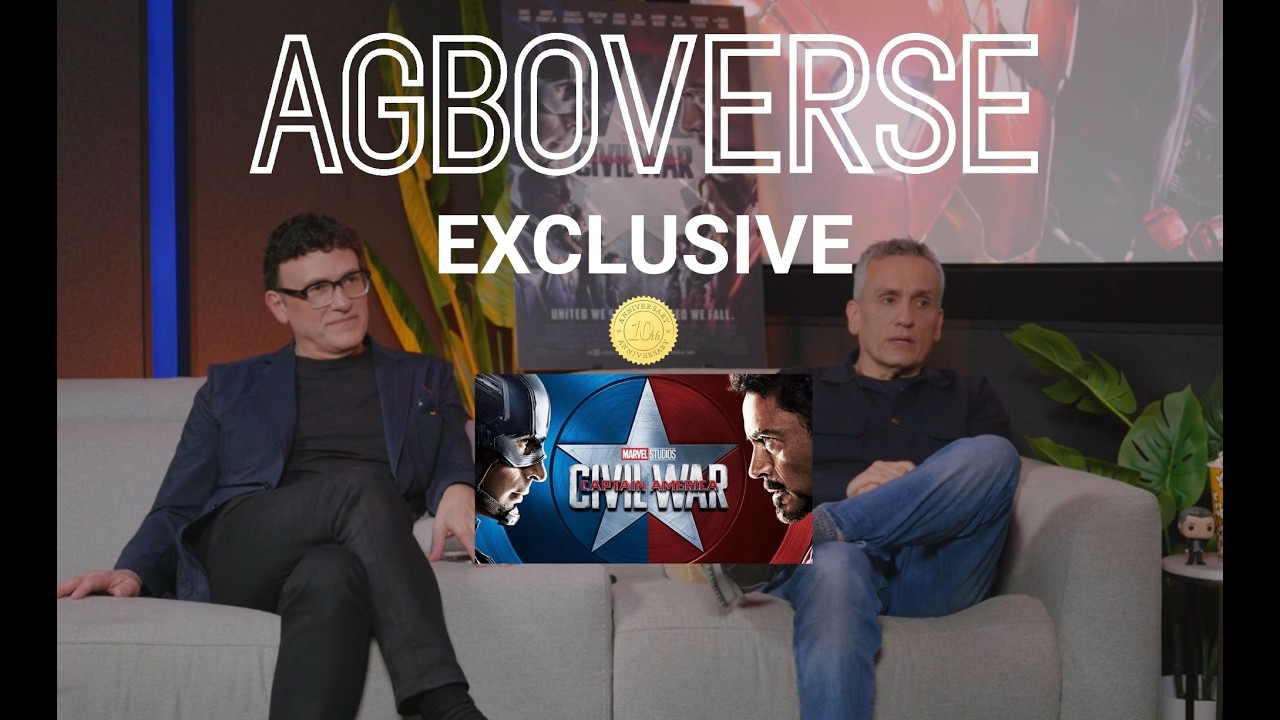 AGBOVERSE EXCLUSIVE!!! Russo Brothers Break Down Captain America: Civil War 10 Years Later