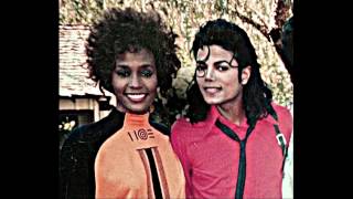 Video thumbnail of "Michael Jackson and Whitney Houston at Neverland (rare pictures) , April 1989"