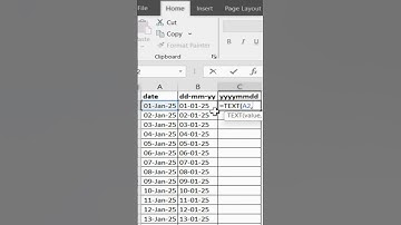YYYYMMDD date format in excel using text function #exceltips