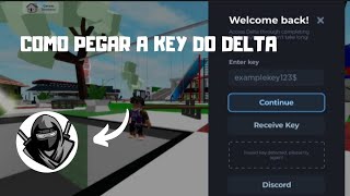 COMO PEGAR A KEY DO DELTA ATUALIZADO!  ROBLOX