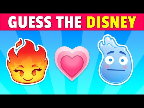 Guess the DISNEY Movie by Emoji 🏰🎬 | Disney Emoji Quiz