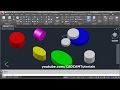 3D Modeling with Cylinder Command