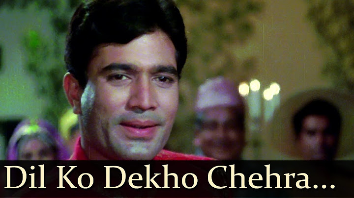 Sachaa Jhutha - Dil Ko Dekho Chehra Na Dekho - Kishore Kumar