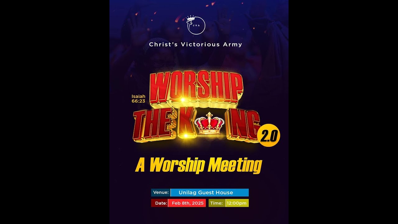 WORSHIP THE KING 3.0 || 29TH NOVEMBER 2025 || CHRIST’S VICTORIOUS ARMY