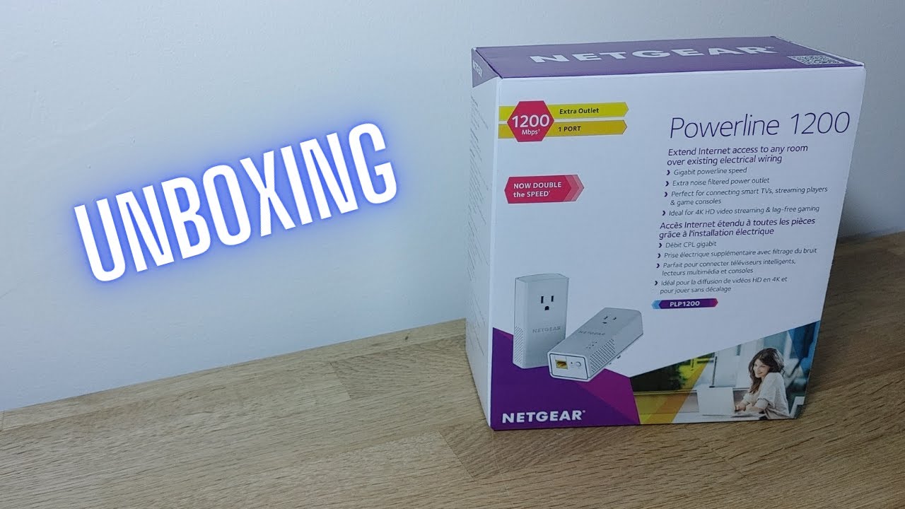Netgear Powerline 1200 Unboxing - Extend Ethernet without Running Wires! 