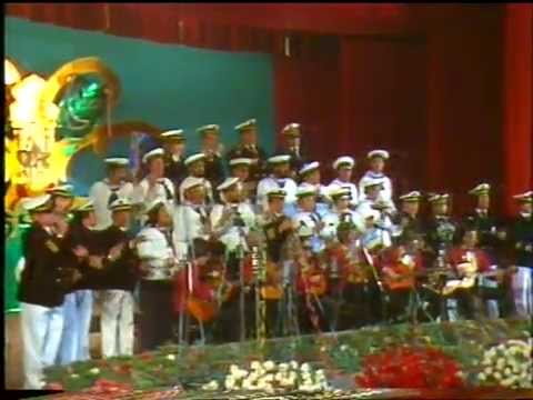 Actuación de Los navegantes de la Trasatlántica en la final del COAC 1981