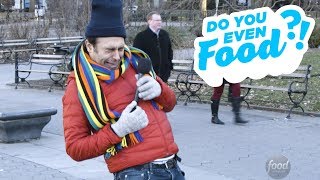 Strangers Compete in a Food Word Spelling Bee | Food Network screenshot 4