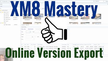 Export from Online Version of Xactimate