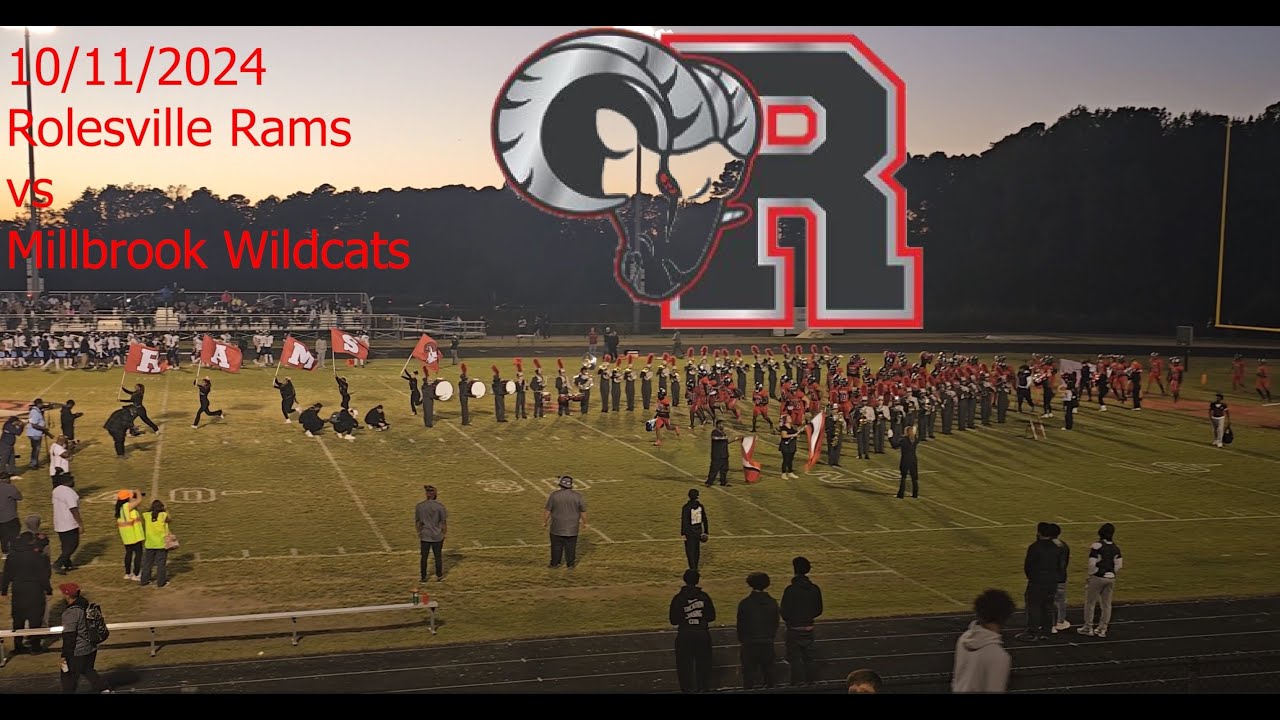 Wildcat Rivels Game of the Week for Cross Town Rivals - 2024 Rolesville Rams vs ...