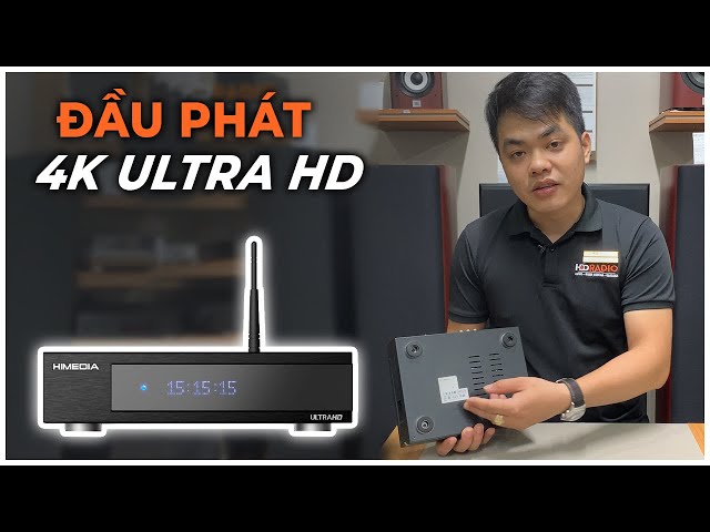 Đầu HiMedia Q20 - Android 7.0, Phát 4K Ultra HD, 3D, Hỗ Trợ Ổ Cứng HDD 14TB