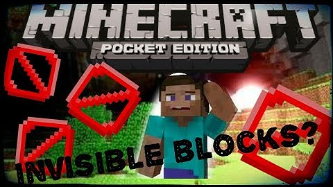 How to get barrier/invisible blocks in mcpe!?!?