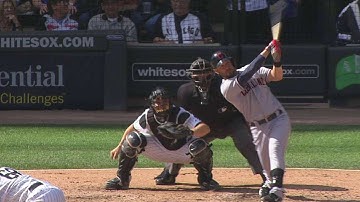 CLE@CWS: Raburn strokes an RBI double to left