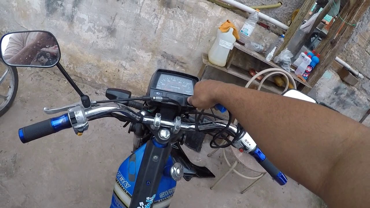 Shineray com CDI MultScan Mostrando os 9 Cortes de Giro