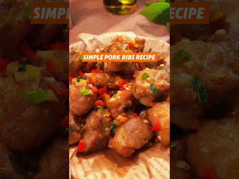 Simple pork ribs