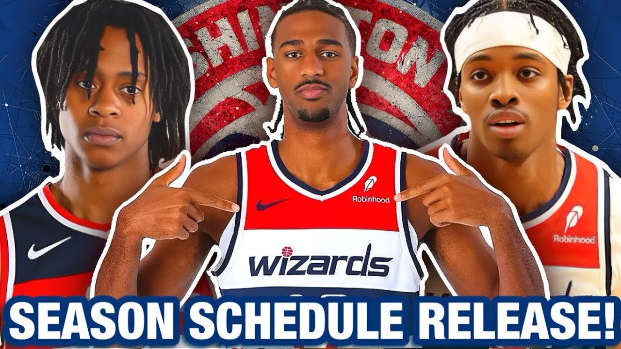 Washington Wizards 2025-2026 Season Schedule Release!  Hmmm....