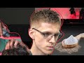 ASMR haircut and super crop