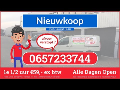Afvoer Verstopt Nieuwkoop Verstopping? 0252251184 - EB Rioolservice Ontstoppingsbedrijf NL