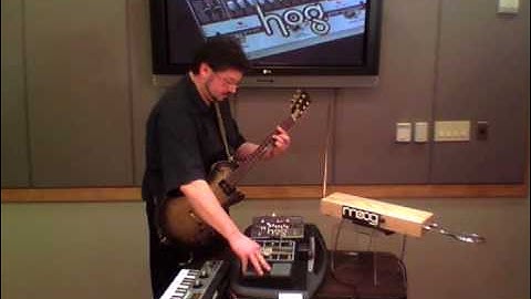 Electro-Harmonix "HOG" Demo — Daniel Fisher on Guitar & Theremin