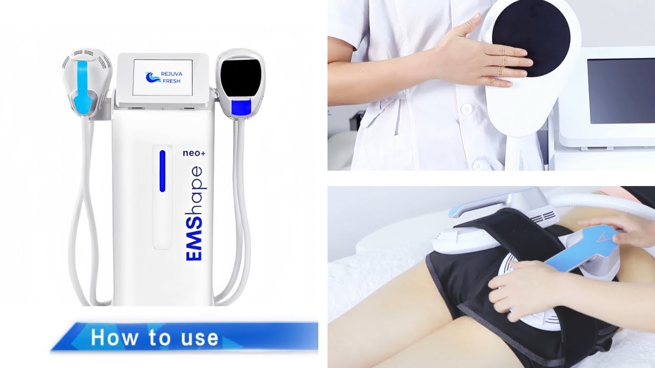 How to Use EMShape Neo Plus Body Sculpt Machine 8500W | Step by step ...