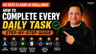 How to Complete the 60 Days Claude AI Coding Challenge | Step-by-Step Dashboard Guide