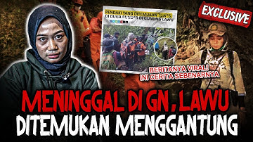 MENINGGAL DI Gn. LAWU?? VIRAL!! INI CERITA SEBENARNYA, TERJEBAK API & MENGGANTUNG DI POS 3