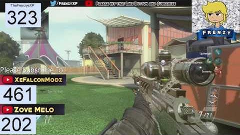 Call of Duty: Black Ops 2 Modded Lobby Fun Mod Menu Trolling *Playing with Subs* w/ XeFalconModz #?
