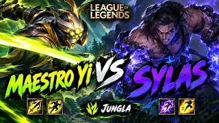 MAESTRO YI VS SYLAS | ¡DUELO EN LA JUNGLA! ⚔️🔥 | League of Legends