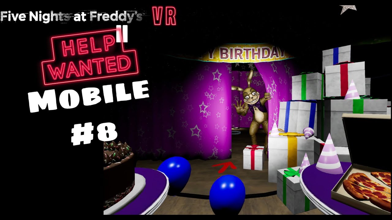 FNAF HELP WANTED MOBILE PORT - PIZZA PARTY COMPLETE!! - HW MOBILE ENDING! - YouTube