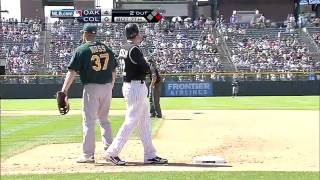 2012/06/14 Pacheco hit by pitch