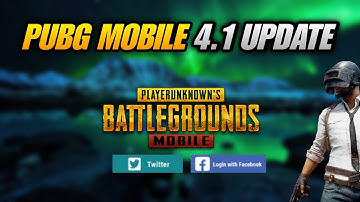 🔴 PUBG MOBILE 4.1 UPDATE IS HERE | PUBGM 4.1 UPDATE RELEASE DATE | PUBG MOBILE 4.1 BETA RELEASE DATE
