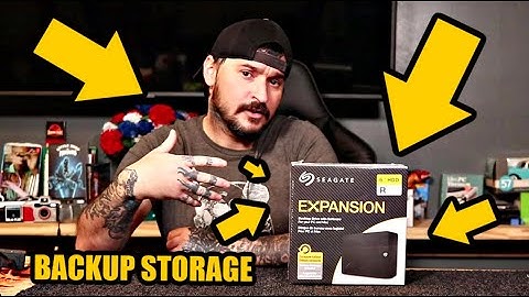 SEAGATE EXPANSION 6TB HDD STORAGE BACKUP - UNBOXING