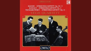 String Quartet No. 2, Op. 10: II. Andante quasi recit. - Andante con moto - Allegro giocoso