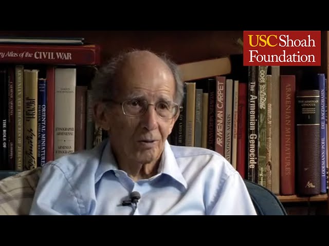 Watch Armenian Genocide Survivor J. Michael Hagopian | USC Shoah Foundation on YouTube.