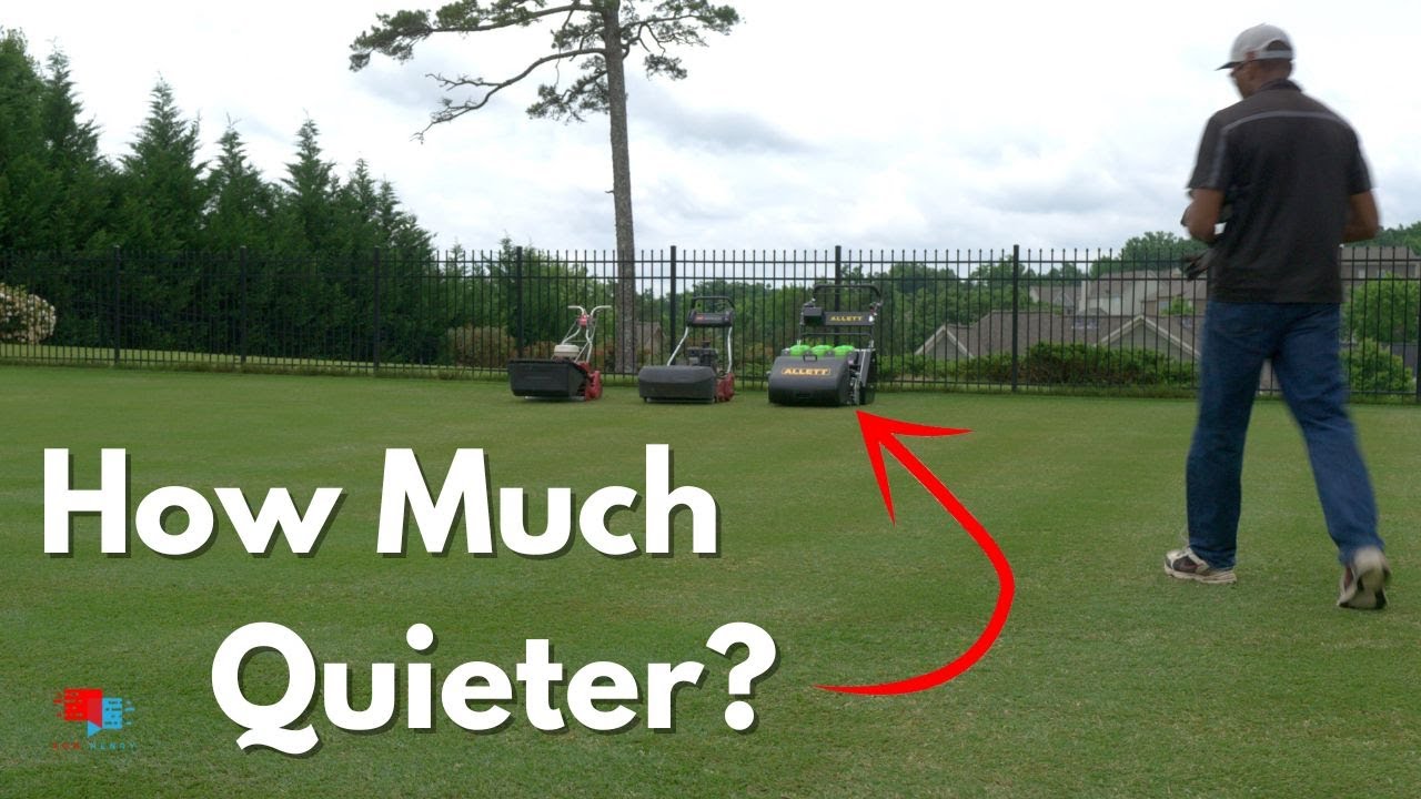 Electric Lawn Mower vs. Gas Sound Comparison 