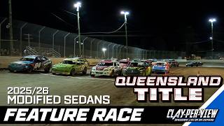 Modified Sedans | Queensland Title 2025/26 - Gympie - 11th Apr 2026 | Clay-Per-View