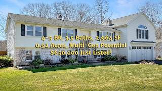 Inside an Open Concept Raised Ranch in Northford, CT | $650,000