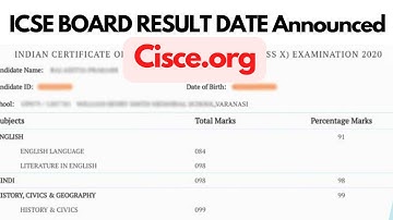 ICSE ISC Results Date Announced| Board Result
