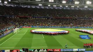 Atmosphere at the Spartak Stadium in Moscow
