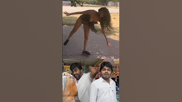 wait for the end 🤣 girls jump gone wrong #lastbenchers #shorts