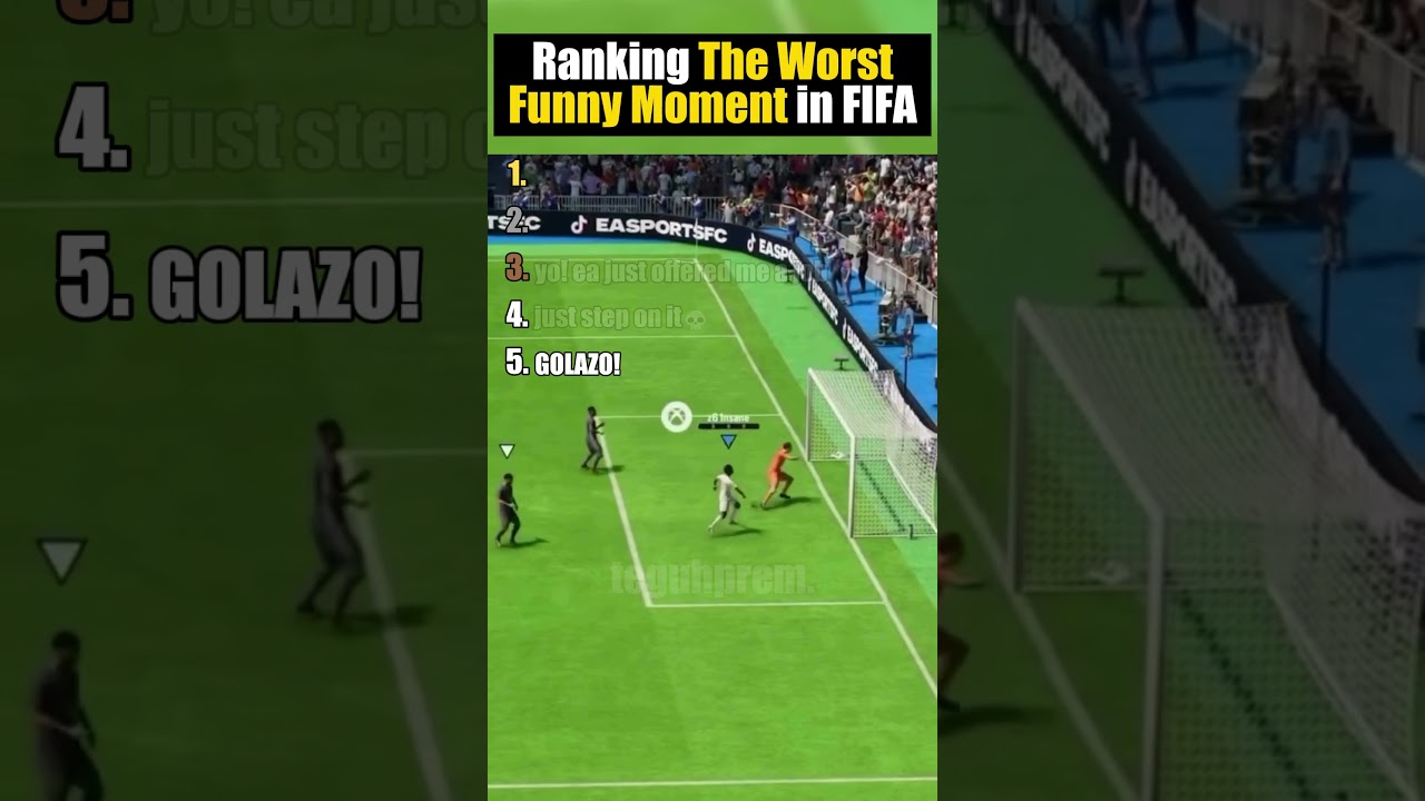 Ranking The Worst Funny Moments in FIFA 