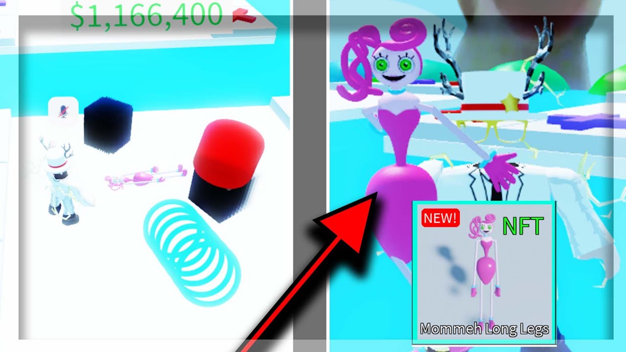 NEW NFT CODE ITEM (MOMMEH LONG LEGS) + NEW ITEMS +NEW CODE? + MYSTERY BOX | Pop It Trading ✨ |ROBLOX
