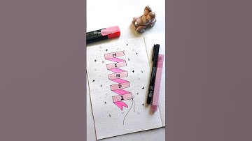 HINDI🎀✨ Cover/Front Page idea | #hindi  #frontpage #lettering @UPScREATION