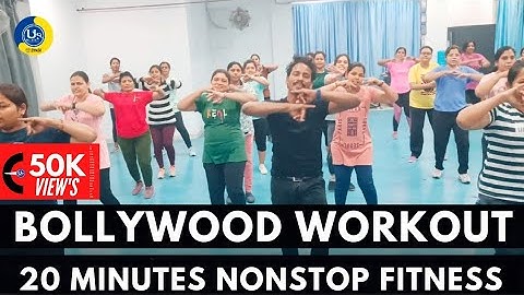 20 Minutes Nonstop Bollywood Workout | Nonstop Workout | Zumba Fitness With Unique Beats | Vivek Sir