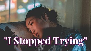 I Thought He Cared Until I Stopped Trying